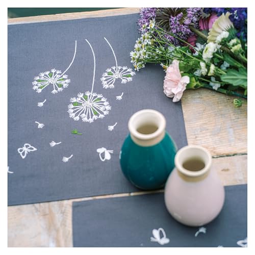 VERVACOStickpackung Stoffservietten Sticken Set Erwachsene Vorgedruckt FLUSENBLUME 2ER SETStickdecken Vorgezeichnet Tischset Stickpackung Plattstich ca. 35 x 45 cm Stickset Kreatives Geschenk VERVACOStickpackung Stoffservietten Sticken Set Erwachsene Vorgedruckt FLUSENBLUME 2ER SETStickdecken Vorgezeichnet Tischset Stickpackung Plattstich ca. 35 x 45 cm Stickset Kreatives Geschenk von Vervaco