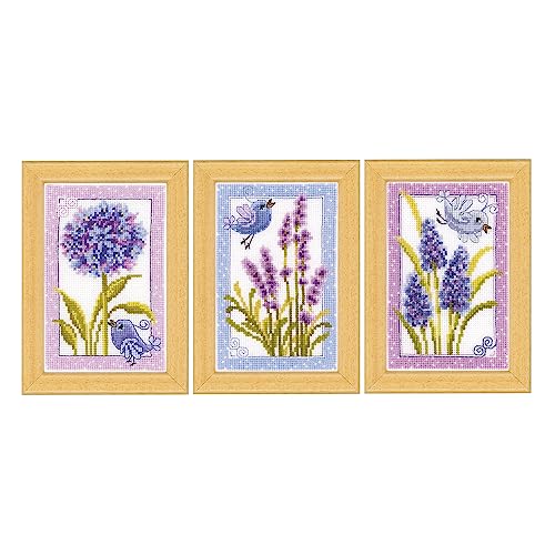 Vervaco Kreuzstich Set Vogel mit Ornament 3er Set Zählmuster Vervaco Kreuzstich Set Vogel mit Ornament 3er Set Zählmuster von Vervaco