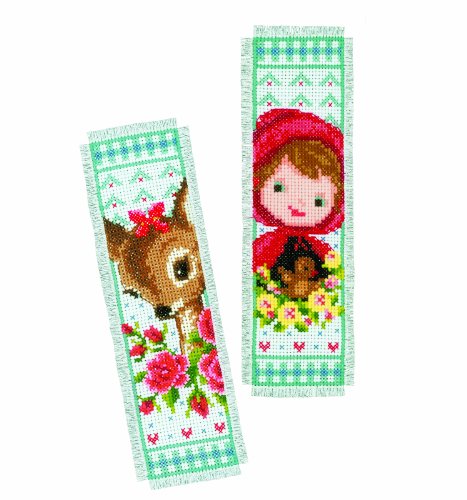 Vervaco Lesezeichen-Zählmusterpackung-Stickpackung im gezählten Kreuzstich Vervaco Lesezeichen-Zählmusterpackung-Stickpackung im gezählten Kreuzstich von Vervaco