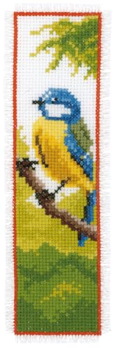 VERVACO Lesezeichen Kreuzstich Stickpackungen Gezählter Kreuzstich Set Kleiner Vogel DIY Set Erwachsene Sticken Lesen Zubehör Geschenk Zählmusterpackung ca. 6 x 20 cm Stickset für Anfänger VERVACO Lesezeichen Kreuzstich Stickpackungen Gezählter Kreuzstich Set Kleiner Vogel DIY Set Erwachsene Sticken Lesen Zubehör Geschenk Zählmusterpackung ca. 6 x 20 cm Stickset für Anfänger von Vervaco