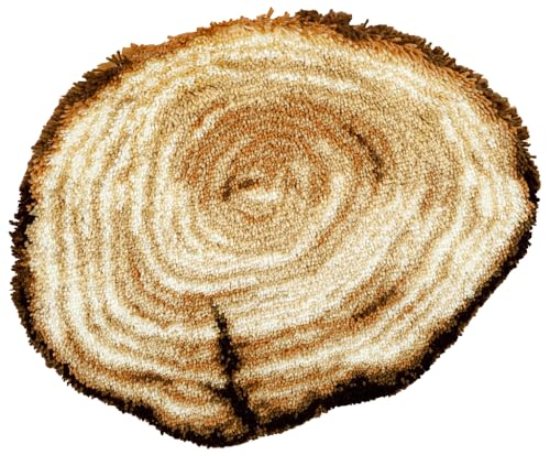 Vervaco FORMTEPPICH – MIT KNÜPFHAKEN, braun von Vervaco