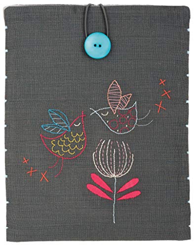 Vervaco Embroidery-Klassische Stickerei Tablet-PC Hülle, acryl, Stylised Birds, 21 x 26cm Vervaco Embroidery-Klassische Stickerei Tablet-PC Hülle, acryl, Stylised Birds, 21 x 26cm von Vervaco