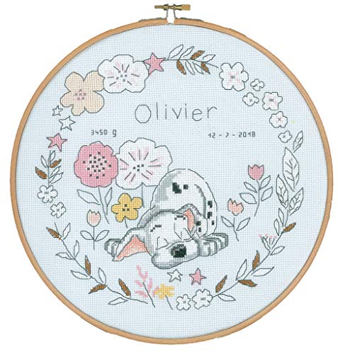 Vervaco Stickpackung Disney Kleiner Dalmatiner, Zählmuster Zählmusterpackung, Baumwolle, Mehrfarbig, 24 x 24 x 0,3 cm Vervaco Stickpackung Disney Kleiner Dalmatiner, Zählmuster Zählmusterpackung, Baumwolle, Mehrfarbig, 24 x 24 x 0,3 cm von Vervaco