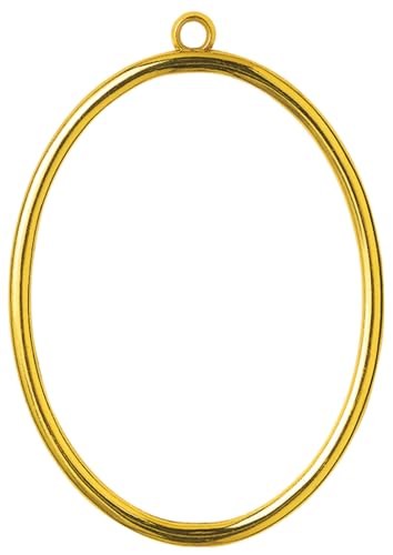 Vervaco Stickrahmen Plastik Klein Stickerei Rahmen GOLDENES OVAL Kreuzstich Zubehör Rahmen ca. 6 x 8 cm Kunststoff Wanddekoration DIY Stickbilder zum Aufhängen Handwerksmaterial Vervaco Stickrahmen Plastik Klein Stickerei Rahmen GOLDENES OVAL Kreuzstich Zubehör Rahmen ca. 6 x 8 cm Kunststoff Wanddekoration DIY Stickbilder zum Aufhängen Handwerksmaterial von Vervaco