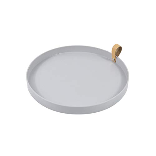 Verve Jelly ABS matt Tablett, 26 x 26 x 3,3 cm, Obstgericht Multifunktionales Ablage Tablett, rutschfeste Oberfläche, Niedrig Rand, Kellnertablett für Café, Bar, Restaurant von Verve Jelly