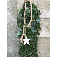 Girlande Aus Tannengrün Mit 2 Arten Eukalyptus 100 cm von VeryCrazyCat