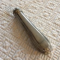 Antike Silberne Flasche. Charmante Silber Platte Besteck Geschirr Glaskolben. Für Die Unbemerkte Zusätzliche Note Zu Ihrem Kaffee Antike Silberne Flasche. Charmante Silber Platte Besteck Geschirr Glaskolben. Für Die Unbemerkte Zusätzliche Note Zu Ihrem Kaffee von VeryVictorianStudio