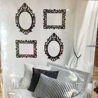 Do It Yourself Polier-Kleber-Wand-Dekor, Verzierte Rahmen. Sofortiges Wanddekor Verzieren Rahmendesigns. Erscheint Handbemalt. Einfach Anzubringen von VeryVictorianStudio