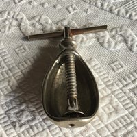 Vintage Silber Nussknacker. Hom Schraube Mit T Griff Zum Muttern Knacken von VeryVictorianStudio