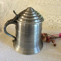 Vintage Stein Eiskübel Aus Aluminium Mit Weißem Kunststoff-Liner. Bezaubernder Party Made in Hong Kong von VeryVictorianStudio