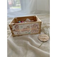 Badespielzeugkiste Rosa 2 von VerzaubArt