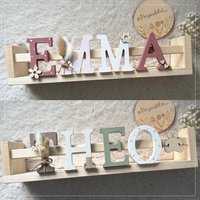 Buchstabenregal Buchstabenregal von VerzaubArt