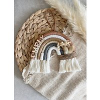 Makramee Regenbogen || Wanddekoration Personalisierte Personalisierter Makramee Regenbogen || Wanddekoration Personalisierte Personalisierter von VerzauberDich