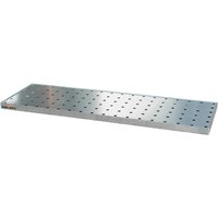 Steinbock® Kleingebindewanne, aus Stahl, verzinkt, HxBxT 60 x 1.850 x 600 mm, Auffangvolumen 38 Liter, inkl. Lochblech-Rost von Steinbock®