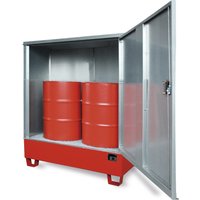 Umhausung für Bauer® Auffangwanne Modul MAW, abschließbare Tür von Bauer®