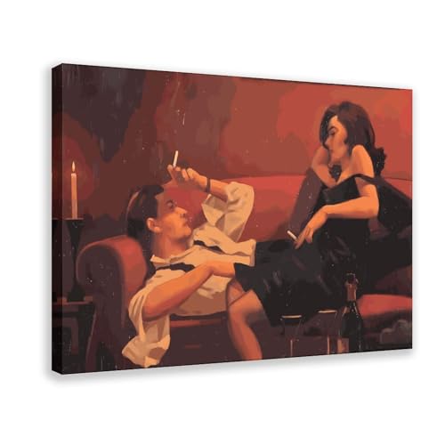 Jack Vettriano Poster auf Leinwand, Wandkunst, Dekordruck, Gemälde für Wohnzimmer, Schlafzimmer, Dekoration, Rahmen-Stil, 20 x 30 cm Jack Vettriano Poster auf Leinwand, Wandkunst, Dekordruck, Gemälde für Wohnzimmer, Schlafzimmer, Dekoration, Rahmen-Stil, 20 x 30 cm von VesFy