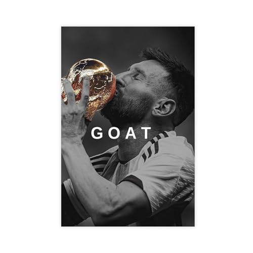 Sportstar Lionel Messi Poster 24 Leinwand Poster Wandkunst Dekor Druck Bild Gemälde für Wohnzimmer Schlafzimmer Dekoration ungerahmt 40 x 60 cm Sportstar Lionel Messi Poster 24 Leinwand Poster Wandkunst Dekor Druck Bild Gemälde für Wohnzimmer Schlafzimmer Dekoration ungerahmt 40 x 60 cm von VesFy