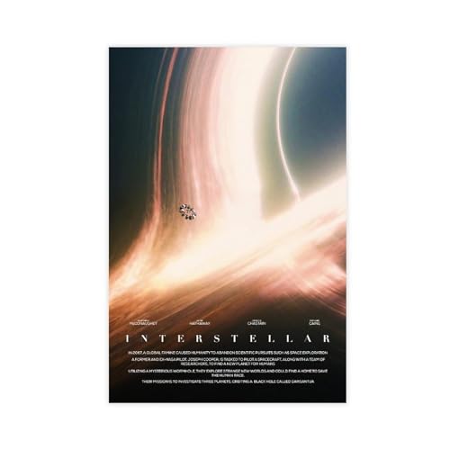 VesFy Interstellar Poster auf Leinwand, Schlafzimmer-Dekor, Sportlandschaft, Büro, Raumdekoration, Geschenk, ungerahmt, 50 x 75 cm VesFy Interstellar Poster auf Leinwand, Schlafzimmer-Dekor, Sportlandschaft, Büro, Raumdekoration, Geschenk, ungerahmt, 50 x 75 cm von VesFy
