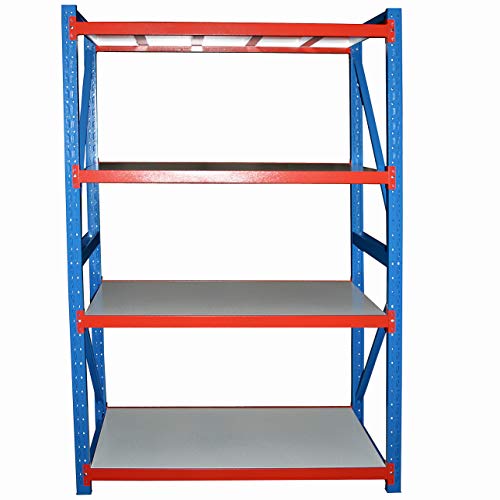 Vesalia Profi Steckregal 204 cm Hoch (Anbauregal - Tiefe 50 cm - Breite 100 cm) von Vesalia