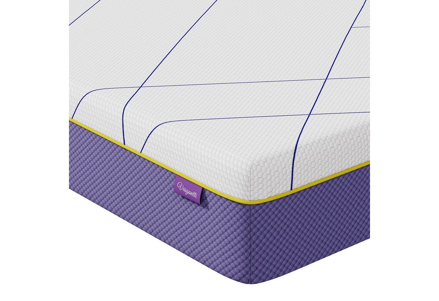 Kaltschaummatratze Gel-Memory-Schaummatratze ÖkoTex Zertifiziert, Vesgantti, Komfortable Matratze in 90x200, 140x200, 160x200cm Kaltschaummatratze Gel-Memory-Schaummatratze ÖkoTex Zertifiziert, Vesgantti, Komfortable Matratze in 90x200, 140x200, 160x200cm von Vesgantti