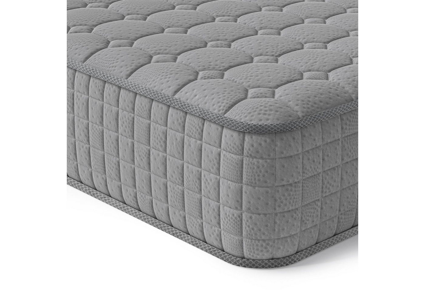 Taschenfederkernmatratze Federkernmatratze 24cm hoch H3 Kaltschaummatratze Grau TT1, Vesgantti, Öko-Tex Standard 100, hohe Punktelastizität, Orthopädisch Taschenfederkernmatratze Federkernmatratze 24cm hoch H3 Kaltschaummatratze Grau TT1, Vesgantti, Öko-Tex Standard 100, hohe Punktelastizität, Orthopädisch von Vesgantti