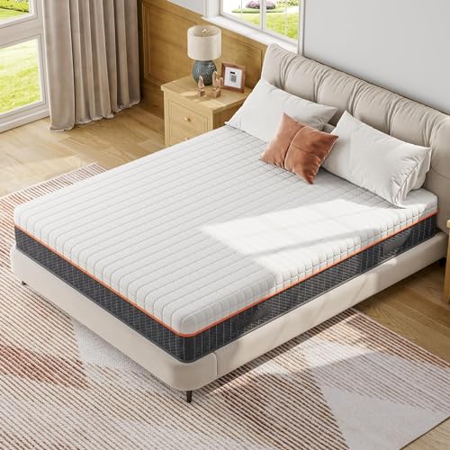 Vesgantti Matratze 140x200 cm Ergonomischer Kaltschaummatratze 7-Zonen Höhe 18cm Mittelfest Öko-Tex Zertifiziert mit Atmungsaktiver Bezug von Vesgantti