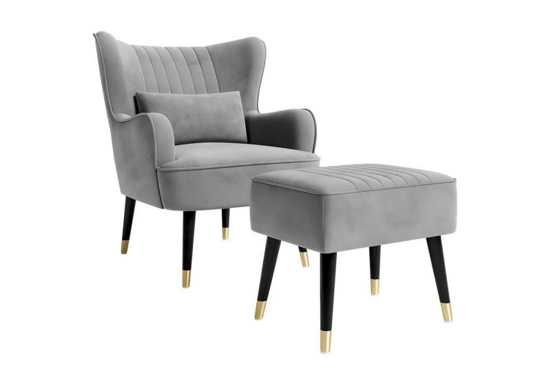 Vesgantti Relaxsessel Ohrensessel Relaxsessel Lehnstühle Vintage Retro Sessel Fernsehsessel von Vesgantti