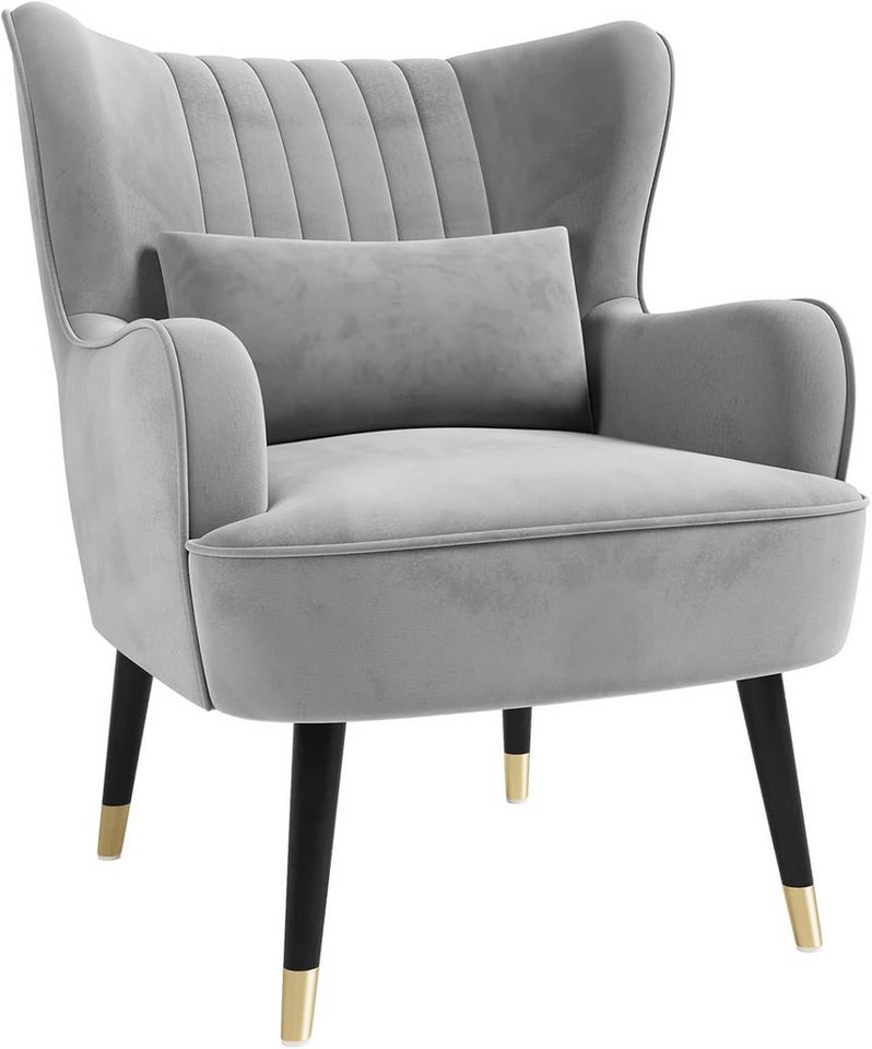 Vesgantti Relaxsessel Ohrensessel Relaxsessel Lehnstühle Vintage Retro Sessel Fernsehsessel von Vesgantti