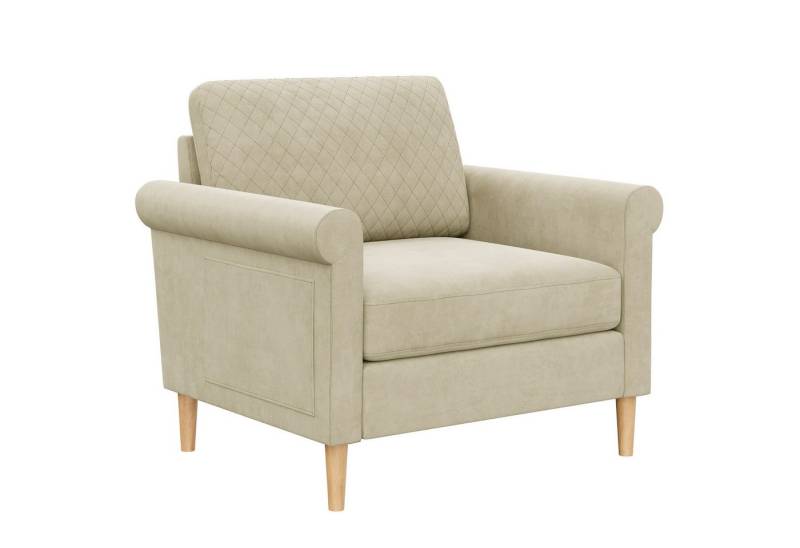 Vesgantti Relaxsessel Sofa 1/2 Sitzer Loungesofa Einzelsofa TV-Sessel Werkzeuglose Montage von Vesgantti