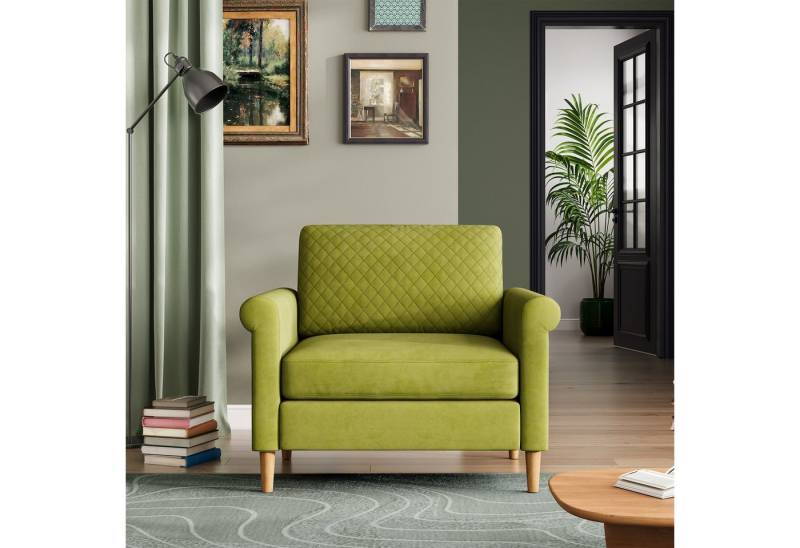 Vesgantti Relaxsessel Sofa 1/2 Sitzer Loungesofa Einzelsofa TV-Sessel Werkzeuglose Montage von Vesgantti