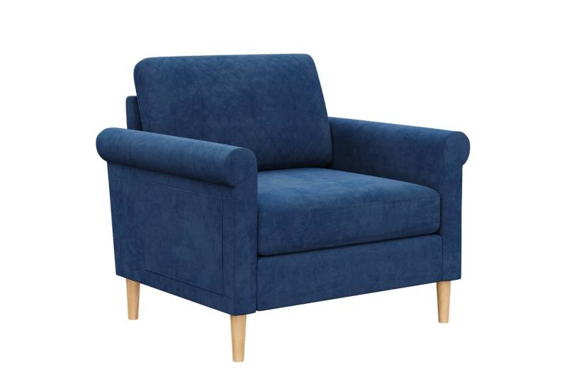 Vesgantti Relaxsessel Sofa 1 Sitzer Loungesofa Einzelsofa TV-Sessel Werkzeuglose Montage von Vesgantti