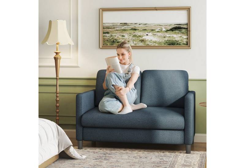 Vesgantti Sofa 3/2 Sitzer Sofa Gästesofa Modern Couch 3er/2er Sitzsofa mit Wurfkissen von Vesgantti