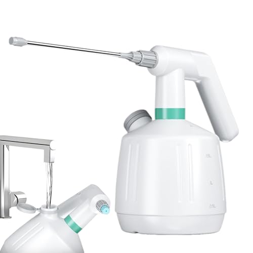 Vesidoloy Elektrischer Wassersprüher, Automatischer Pflanzensprüher, Akku Pflanzensprüher 2L für Innen Außen Rasen Garten Düngen Reinigen Vesidoloy Elektrischer Wassersprüher, Automatischer Pflanzensprüher, Akku Pflanzensprüher 2L für Innen Außen Rasen Garten Düngen Reinigen von Vesidoloy