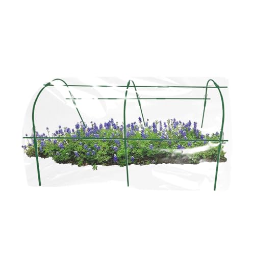 Vesidoloy Gewächshausbogen - Pflanztunnel | Pflanzenbogen Anzuchttunnel Für Garten Rasen Outdoor Blumenbeet Hochbeet von Vesidoloy