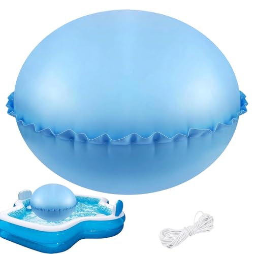 Vesidoloy Pool Pillow Für Die Winterfestmachung,Poolabdeckungskissen Mit Befestigungsseil | Kältebeständige Aufblasbare Schwimmende Unterlage Für Wasserabdeckung Außenbereich Innenbereich Vesidoloy Pool Pillow Für Die Winterfestmachung,Poolabdeckungskissen Mit Befestigungsseil | Kältebeständige Aufblasbare Schwimmende Unterlage Für Wasserabdeckung Außenbereich Innenbereich von Vesidoloy