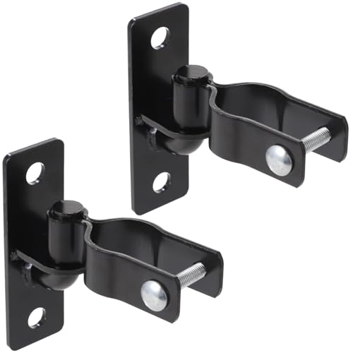Torscharniere zur Wandmontage, 3,5 cm, robust, rostfreies Metall für Maschendrahtzaun, funktioniert mit Ziegeln, Holz und Metall, 2 Stück von Vestamore