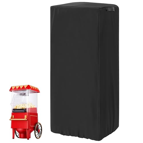 Vestamore Popcorn-Maker-Abdeckung und wasserdichtes Oxford-Material, 25 L x 18 B x 53 H, witterungsbeständig für den Innen- und Außenbereich Vestamore Popcorn-Maker-Abdeckung und wasserdichtes Oxford-Material, 25 L x 18 B x 53 H, witterungsbeständig für den Innen- und Außenbereich von Vestamore