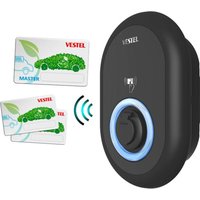 Gebraucht] Vestel EVC04-AC22SW eMobility Ladestation Ladesäule Wallbox Bis 22 kW rfid Laden von Vestel