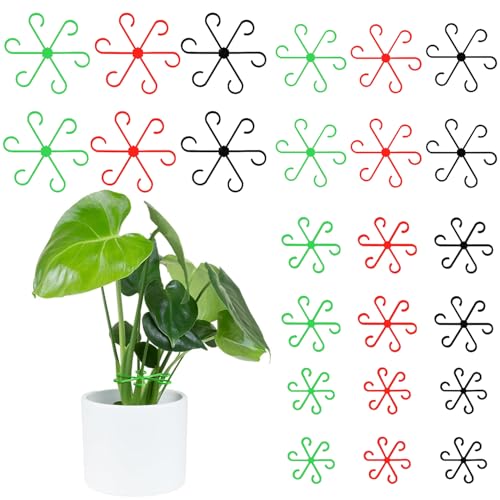 24 Stück Pflanzenstütze Staudenhalter Pflanzenhalter Pflanzen Stütze Plant Support Pflanzenstützen 3 Größen Pflanzenklammern zur Unterstützung für Pflanzen, Blume, Tomaten, Rosen 24 Stück Pflanzenstütze Staudenhalter Pflanzenhalter Pflanzen Stütze Plant Support Pflanzenstützen 3 Größen Pflanzenklammern zur Unterstützung für Pflanzen, Blume, Tomaten, Rosen von Veszoen
