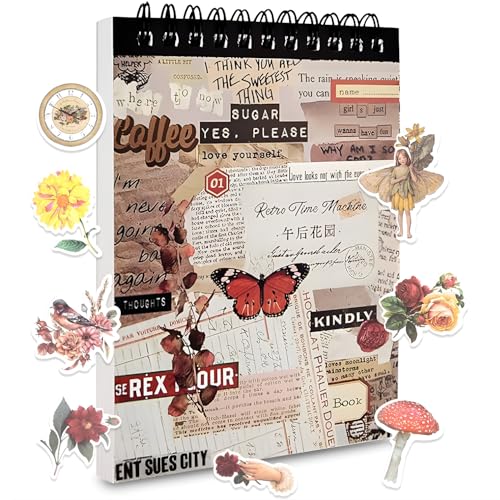 514 Stück/50 Blatt Scrapbooking Sticker Set - Scrapbooking Aufkleber & Sticker für DIY Scrapbook Zubehör & Fotoalbum von Veszoen