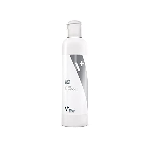 Vet Expert Spezielles Shampoo Für Hunde Und Katzen Mit Hellem Fell, 1er Pack (1 x 250 ml) von Vet Expert