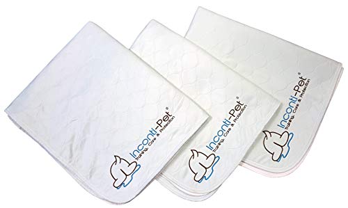 Vet Fleece inconti-pet saugfähig Welpen/Jungen Kätzchen Training Pads, 90 x 75 cm, groß, 2 Stück von Vet Fleece