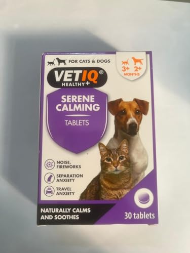 VetIQ M&C Tiermedizin IQ Serene-um Ruhe, Naturally beruhigt & beruhigt für Hunde - 30 Tablets VetIQ M&C Tiermedizin IQ Serene-um Ruhe, Naturally beruhigt & beruhigt für Hunde - 30 Tablets von VetIQ