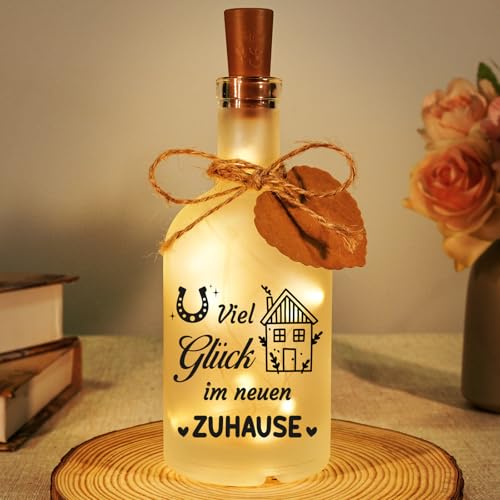 Vetbuosa Einzugsgeschenke Wohnung Haus, LED-Flaschenlicht Geschenk Zum Einzug Ins Haus, Beste Einweihungsgeschenk Wohnung Haus, Neue Wohnung Geschenke, Neues Zuhause Geschenk, Richtfest Geschenk Vetbuosa Einzugsgeschenke Wohnung Haus, LED-Flaschenlicht Geschenk Zum Einzug Ins Haus, Beste Einweihungsgeschenk Wohnung Haus, Neue Wohnung Geschenke, Neues Zuhause Geschenk, Richtfest Geschenk von Vetbuosa