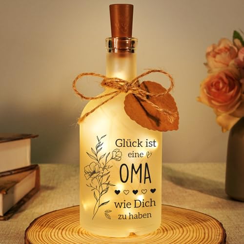 Vetbuosa Oma Geschenk, Geschenk Oma, Oma Geschenke zum Geburtstag, Geschenk für Oma, Geschenk Oma Geburtstag - Led Flaschenlicht Geschenke für Oma, Geburtstagsgeschenk für Oma Vetbuosa Oma Geschenk, Geschenk Oma, Oma Geschenke zum Geburtstag, Geschenk für Oma, Geschenk Oma Geburtstag - Led Flaschenlicht Geschenke für Oma, Geburtstagsgeschenk für Oma von Vetbuosa