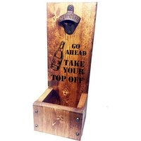 Gehen Sie Voran Ihre Runden Drop Box Bottle Opener St. Patricks Day Geschenk - Freistehend Oder Wandhalterung von VeteranCraftedUSA