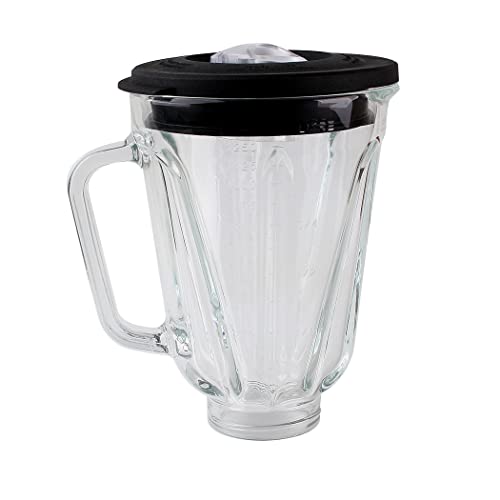 Veterger Ersatzteile Glas mit Deckel, kompatibel mit Hamilton Beach Blenders (5 Tassen) von Veterger