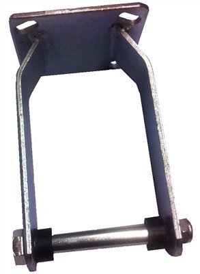 Gehäuse, halter für 260 mm Transportrolle, Bockrolle, Luftreifen 3.00-4 von Veto