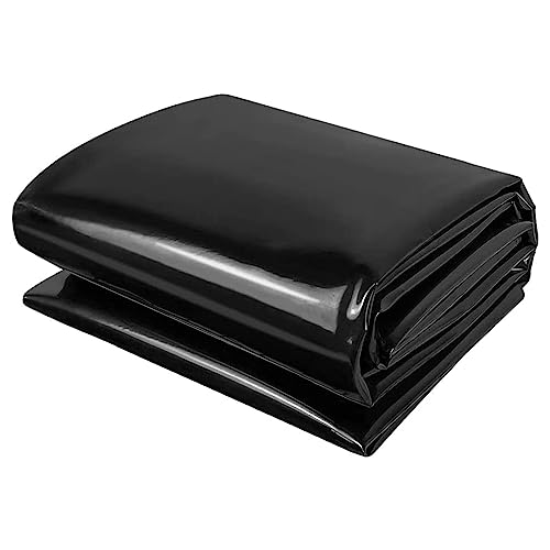 Teichfolie Wasserdichte HDPE Fischteichfolie Gartenpoolmembran 0.12mm Stärke Schwarz Teichfolien Gartenteich Dichtungsfolie Teichplane Für Teiche, Flüsse Fontänen 1.5x7m 4.5x8m 2x10m 3x12m(Größe:3.5x3 von Vetris