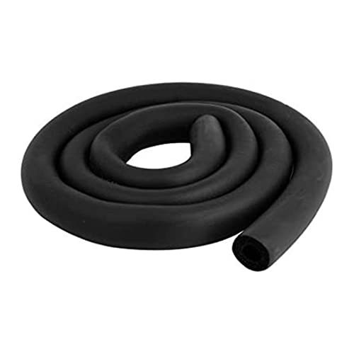 Vetris Rohrisolierung 16mm 20mm 25mm 50mm ID, 1.7/1.8 m Länge Schwarz Trampolin Schaumstoff-Rohre Frostschutz elastisch Isolierschlauch schaumstoffschlauch fur Griffe Trampolinstangen Wetterfeste von Vetris